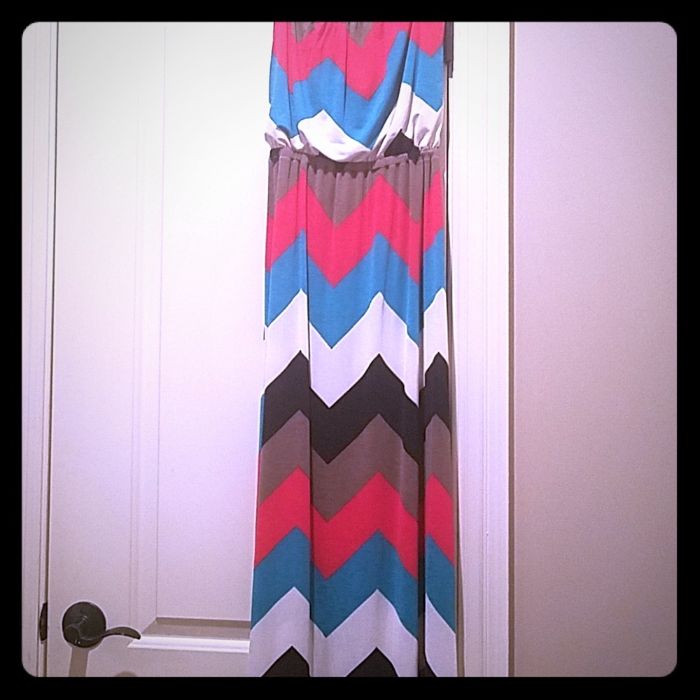 Strapless Maxi Dress